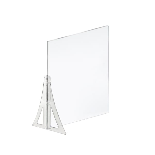 23.5" x 31.5" Single Leg Partition Shield, PK2